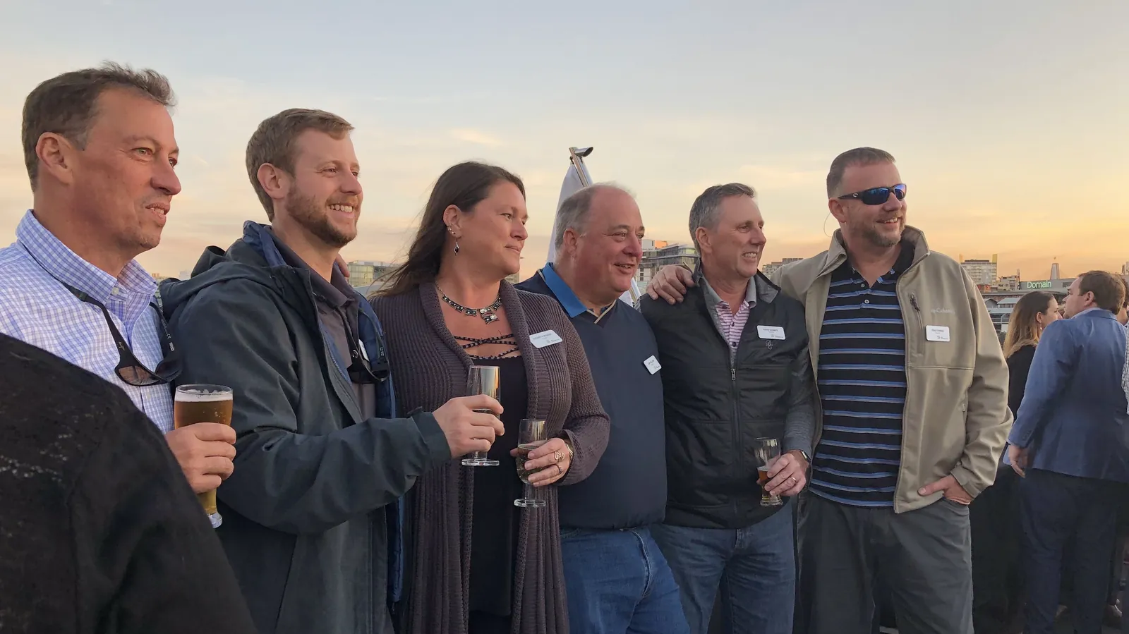 The Virnika team with US Foods colleagues at an industry event